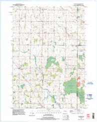Morrison Wisconsin Historical topographic map, 1:24000 scale, 7.5 X 7.5 Minute, Year 1992