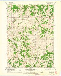Mount Hope Wisconsin Historical topographic map, 1:24000 scale, 7.5 X 7.5 Minute, Year 1962