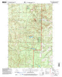 Mount Valhalla Wisconsin Historical topographic map, 1:24000 scale, 7.5 X 7.5 Minute, Year 2005