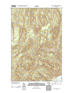 Mount Ashwabay Wisconsin Historical topographic map, 1:24000 scale, 7.5 X 7.5 Minute, Year 2013