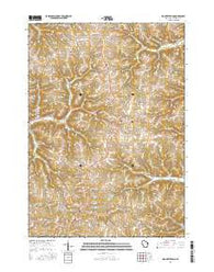 Mount Sterling Wisconsin Current topographic map, 1:24000 scale, 7.5 X 7.5 Minute, Year 2016