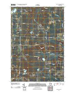 Mount Tom Wisconsin Historical topographic map, 1:24000 scale, 7.5 X 7.5 Minute, Year 2010
