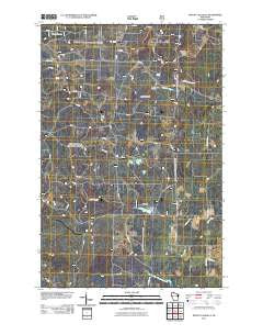 Mount Valhalla Wisconsin Historical topographic map, 1:24000 scale, 7.5 X 7.5 Minute, Year 2011