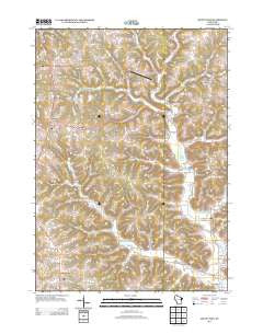 Mount Zion Wisconsin Historical topographic map, 1:24000 scale, 7.5 X 7.5 Minute, Year 2013