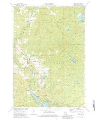 Mountain Wisconsin Historical topographic map, 1:24000 scale, 7.5 X 7.5 Minute, Year 1973