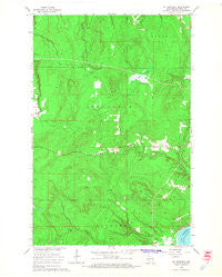 Mt. Ashwabay Wisconsin Historical topographic map, 1:24000 scale, 7.5 X 7.5 Minute, Year 1964