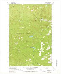Mt. Valhalla Wisconsin Historical topographic map, 1:24000 scale, 7.5 X 7.5 Minute, Year 1964