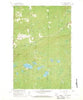 Mt. Whittlesey Wisconsin Historical topographic map, 1:24000 scale, 7.5 X 7.5 Minute, Year 1967
