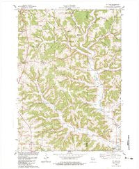 Mt. Zion Wisconsin Historical topographic map, 1:24000 scale, 7.5 X 7.5 Minute, Year 1983