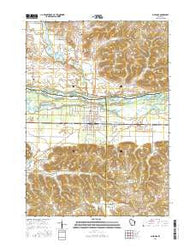 Muscoda Wisconsin Current topographic map, 1:24000 scale, 7.5 X 7.5 Minute, Year 2016