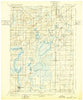 Muskego Wisconsin Historical topographic map, 1:62500 scale, 15 X 15 Minute, Year 1901