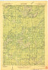 Namekagon Lake Wisconsin Historical topographic map, 1:48000 scale, 15 X 15 Minute, Year 1945