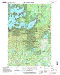 Namekagon Lake Wisconsin Historical topographic map, 1:24000 scale, 7.5 X 7.5 Minute, Year 2005