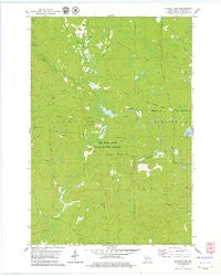 Natzke Camp Wisconsin Historical topographic map, 1:24000 scale, 7.5 X 7.5 Minute, Year 1978