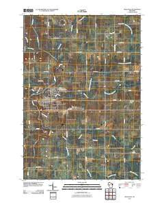 Neillsville Wisconsin Historical topographic map, 1:24000 scale, 7.5 X 7.5 Minute, Year 2010
