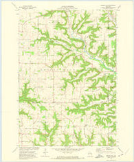 Nerike Hill Wisconsin Historical topographic map, 1:24000 scale, 7.5 X 7.5 Minute, Year 1972