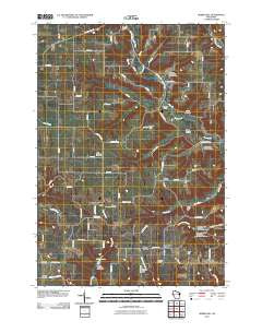 Nerike Hill Wisconsin Historical topographic map, 1:24000 scale, 7.5 X 7.5 Minute, Year 2010
