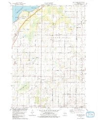 New Franken Wisconsin Historical topographic map, 1:24000 scale, 7.5 X 7.5 Minute, Year 1978
