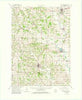 New Glarus Wisconsin Historical topographic map, 1:62500 scale, 15 X 15 Minute, Year 1962