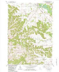 New Lisbon South Wisconsin Historical topographic map, 1:24000 scale, 7.5 X 7.5 Minute, Year 1983