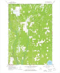 New Miner Wisconsin Historical topographic map, 1:24000 scale, 7.5 X 7.5 Minute, Year 1969