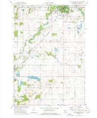 New Richmond South Wisconsin Historical topographic map, 1:24000 scale, 7.5 X 7.5 Minute, Year 1974