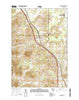 New Auburn Wisconsin Current topographic map, 1:24000 scale, 7.5 X 7.5 Minute, Year 2015