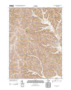 New Glarus Wisconsin Historical topographic map, 1:24000 scale, 7.5 X 7.5 Minute, Year 2013