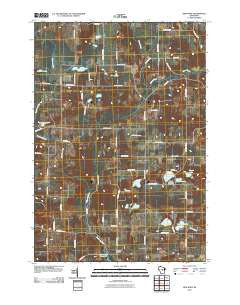 New Hope Wisconsin Historical topographic map, 1:24000 scale, 7.5 X 7.5 Minute, Year 2010