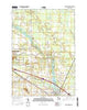 New Lisbon North Wisconsin Current topographic map, 1:24000 scale, 7.5 X 7.5 Minute, Year 2016