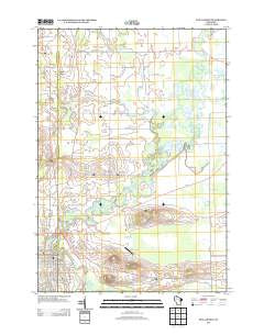 New London Wisconsin Historical topographic map, 1:24000 scale, 7.5 X 7.5 Minute, Year 2013
