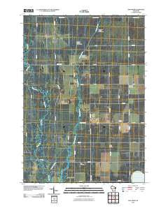 New Miner Wisconsin Historical topographic map, 1:24000 scale, 7.5 X 7.5 Minute, Year 2010
