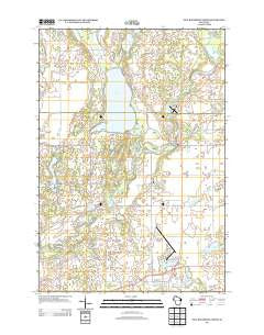 New Richmond North Wisconsin Historical topographic map, 1:24000 scale, 7.5 X 7.5 Minute, Year 2013