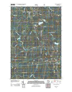 Newald Wisconsin Historical topographic map, 1:24000 scale, 7.5 X 7.5 Minute, Year 2011