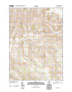 Newark Wisconsin Historical topographic map, 1:24000 scale, 7.5 X 7.5 Minute, Year 2013