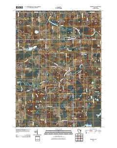 Newburg Wisconsin Historical topographic map, 1:24000 scale, 7.5 X 7.5 Minute, Year 2010