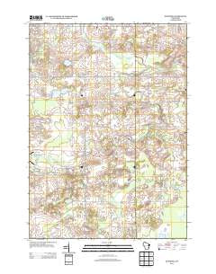 Newburg Wisconsin Historical topographic map, 1:24000 scale, 7.5 X 7.5 Minute, Year 2013