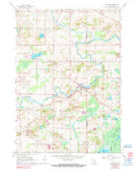 Newburg Wisconsin Historical topographic map, 1:24000 scale, 7.5 X 7.5 Minute, Year 1959