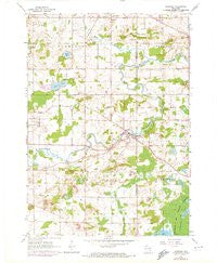 Newburg Wisconsin Historical topographic map, 1:24000 scale, 7.5 X 7.5 Minute, Year 1959