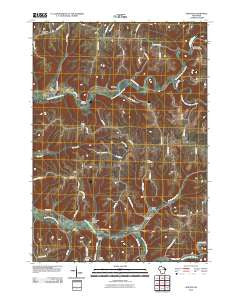 Newton Wisconsin Historical topographic map, 1:24000 scale, 7.5 X 7.5 Minute, Year 2010