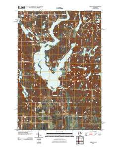Nobleton Wisconsin Historical topographic map, 1:24000 scale, 7.5 X 7.5 Minute, Year 2010