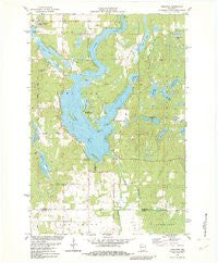 Nobleton Wisconsin Historical topographic map, 1:24000 scale, 7.5 X 7.5 Minute, Year 1982