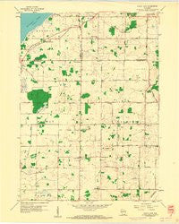 North Cape Wisconsin Historical topographic map, 1:24000 scale, 7.5 X 7.5 Minute, Year 1959