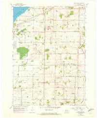 North Cape Wisconsin Historical topographic map, 1:24000 scale, 7.5 X 7.5 Minute, Year 1959