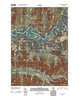 North Bend Wisconsin Historical topographic map, 1:24000 scale, 7.5 X 7.5 Minute, Year 2010