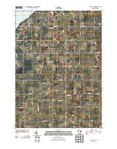 North Cape Wisconsin Historical topographic map, 1:24000 scale, 7.5 X 7.5 Minute, Year 2010