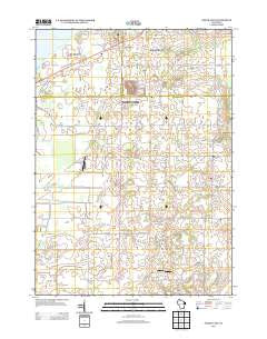 North Cape Wisconsin Historical topographic map, 1:24000 scale, 7.5 X 7.5 Minute, Year 2013