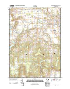 North Freedom Wisconsin Historical topographic map, 1:24000 scale, 7.5 X 7.5 Minute, Year 2013