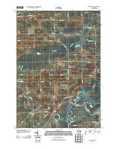 Northport Wisconsin Historical topographic map, 1:24000 scale, 7.5 X 7.5 Minute, Year 2010
