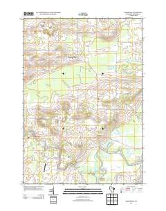 Northport Wisconsin Historical topographic map, 1:24000 scale, 7.5 X 7.5 Minute, Year 2013